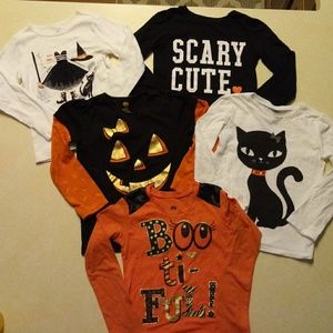 Girls Halloween shirts